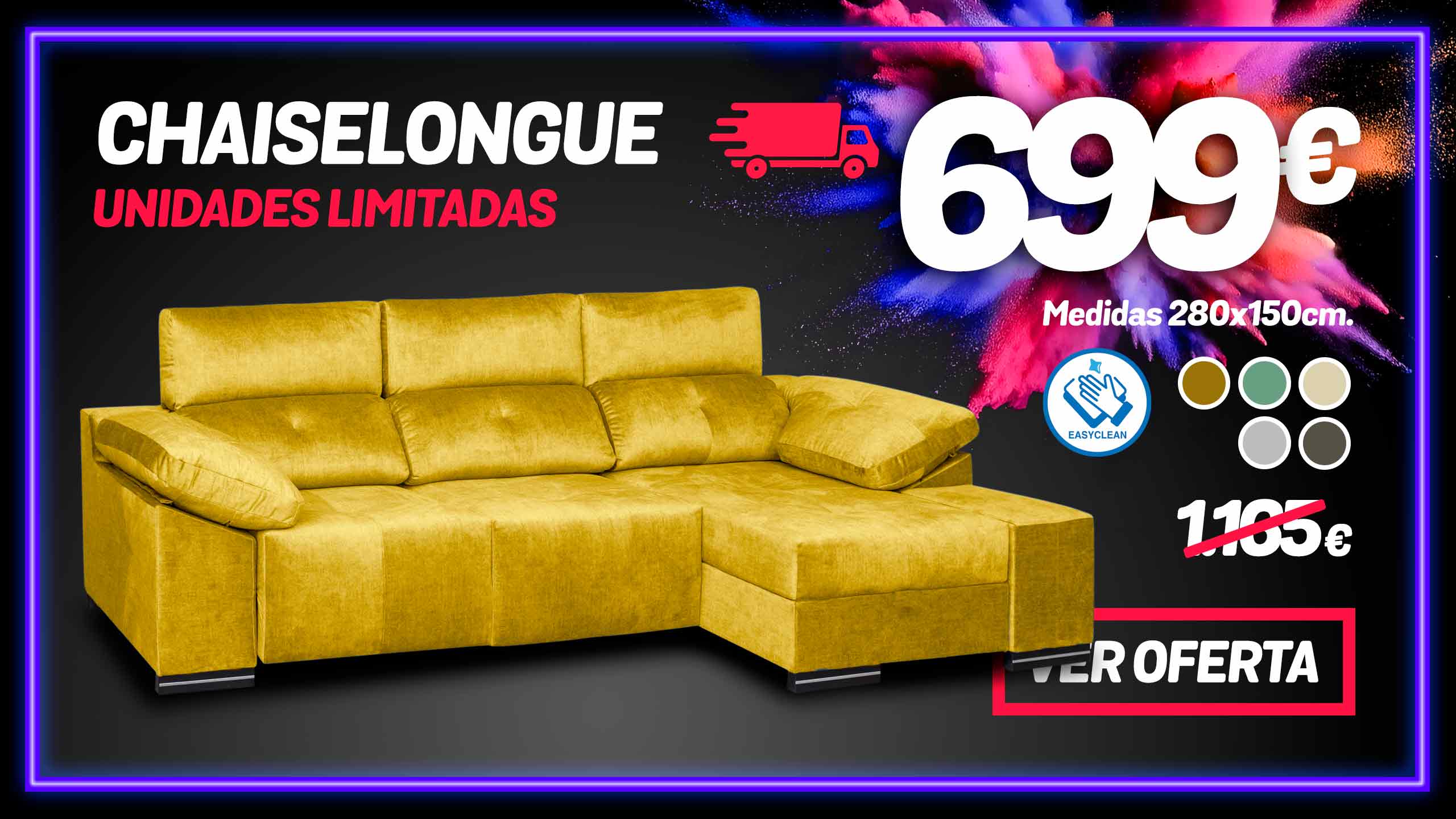 chaiselongue en oferta online